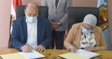 توقيع بروتوكول تعاون بين جامعة سوهاج ومديرية الصحة والسكان.. صور