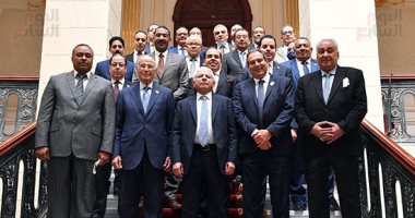 المستشار عبد الله الأعصر رئيسا لتشريعية مجلس الشيوخ وباهر وشوقى وكيلين