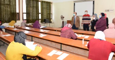 انتظام امتحانات الدراسات العليا بجامعة أسيوط وسط إجراءات احترازية مشددة