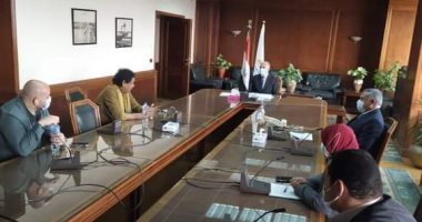 تفاصيل لقاء وزير الرى والمطرب محمد منير ومناقشة دور الفن فى التوعية وترشيد المياه