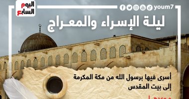 ليلة الإسراء والمعراج.. أسبابها وفضل الاحتفال بها.. إنفوجراف