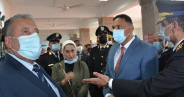 محافظ الدقهلية ومدير الأمن يفتتحان وحدة مرور أجا الجديدة.. صور