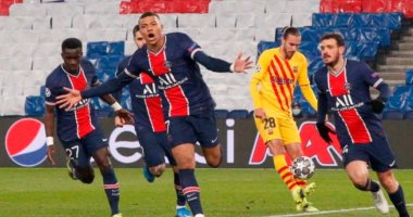 باريس سان جيرمان ضد برشلونة.. مبابي يحطم رقم ميسي فى دوري أبطال أوروبا