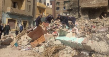 مباحث الإسماعيلية: إزالة منزل وراء انهيار العقار القديم بشارع محمد على