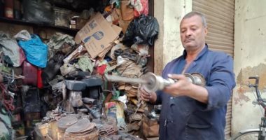 "أغنياء ينامون على صوت وابور الجاز".. حكايات يكشفها أقدم صناعه بالقليوبية.. لايف