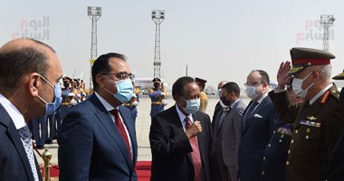 جلسة مباحثات موسعة بين رئيس الوزراء ونظيره السودانى بحضور وفدى البلدين.. صور