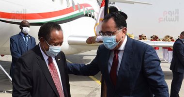 مؤتمر صحفى بين رئيس الوزراء ونظيره السودانى بعد قليل