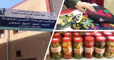 سيدات شمال سيناء لا يعرفن الكلل أو الملل.. يشاركن من كل الأعمار فى تحويل البيوت لمواقع إنتاج "تحف وهدايا تراثية".. "التضامن" تدعمهن بتنظيم معرض بمقر الأسر المنتجة.. والمنتجات تتضمن أثوابا مطرزة ومقتنيات خرزية