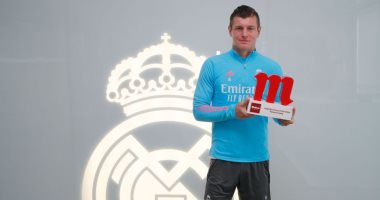 تونى كروس أفضل لاعب في ريال مدريد بشهر فبراير