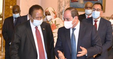 الرئيس يؤكد دعم مصر المتواصل للسودان بالتعاون والتنسيق فى كافة الملفات..صور
