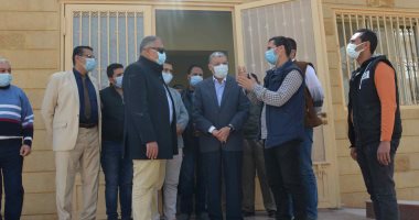 محافظ المنيا يتابع ترميم الكنيسة الأثرية ضمن تطوير مسار العائلة المقدسة