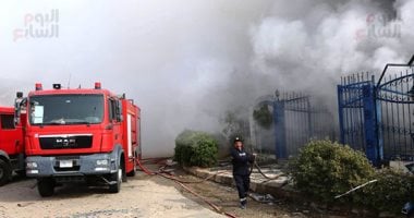 السيطرة على حريق بجوار أكشاك بمحطة سكة حديد الزقازيق 