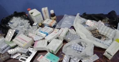 ضبط صيدلية يديرها ممرض وكمية من المواد المخدرة وأدوية مهربة بدمياط