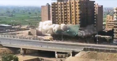 إعادة فتح الطريق الدائرى بعد تفجير عقار فيصل وسط انتشار الخدمات المرورية