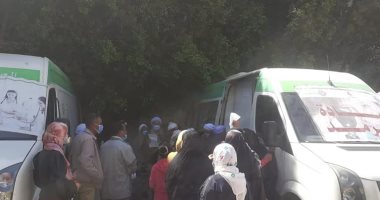الكشف على 990 مواطن فى قافلة طبية بمركز قفط بقنا