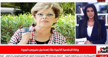 فيروس كورونا يخطف منا ملك إسماعيل وعباس الطرابيلى.. فى نشرة أخبار الحصاد