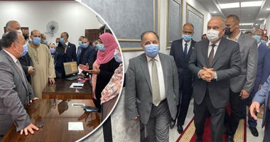 وزير المالية من قنا: الفاتورة الإلكترونية تتيح الاطلاع على مبيعات ومشتريات الشركات لحظيا.. 600 مليار جنيه التكلفة التقديرية لتطوير الريف فى 3 سنوات.. وتطوير المديريات لتعزير حوكمة المنظومة المالية للدولة.. صور