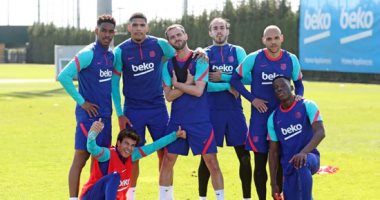 برشلونة يبدأ استعداداته لمواجهة هويسكا فى الليجا بعد الخروج الأوروبي 