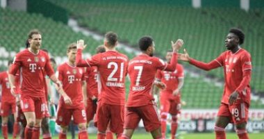 بايرن ميونخ يواصل انتصاراته بفوز جديد على بريمن فى الدوري الألماني.. فيديو