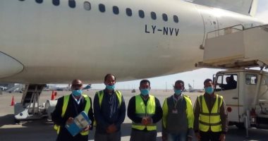 مطار الغردقة يستقبل رحلة سياحية جديدة من ليتوانيا تقل 176 راكبا 