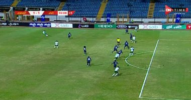 إنبي يتعادل مع المصري 1 - 1 فى الدوري.. فيديو