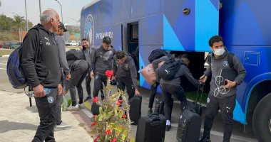 بعثة بيراميدز تصل مطار القاهرة استعدادا للسفر إلى تنزانيا.. فيديو وصور