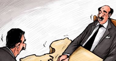 كاريكاتير صحيفة إماراتية: تشكيل الحكومة الليبية الحل الأمثل للم شمل الفرقاء