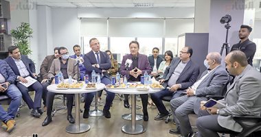 رئيس «الأعلى للإعلام» يفتتح جولاته فى المؤسسات الصحفية بـ«اليوم السابع».. كرم جبر: الأمن القومى خط أحمر ووعى الإعلام بضوابطه ضرورى.. خالد صلاح: «المجلس الأعلى» حريص على الصحافة والإعلام ومستقبلهما ومصلحة البلد