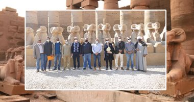 نجاحات أثرية بالأقصر بعد ترميم 29 كبشا بالجهة الجنوبية بالمعبد.. أمين الأعلى للآثار: أنهينا المرحلة الأولى ونعمل فى المرحلة الثانية بالجهة الشمالية.. والمشرف على المشروع يؤكد ترميم 19 كبشا آخر.. صور