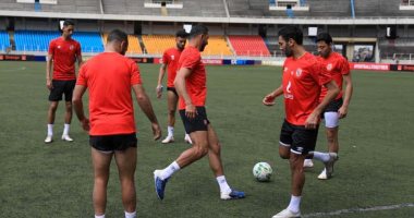 الأهلي يصل ملعب الشهداء لخوض مباراة فيتا كلوب فى أبطال أفريقيا