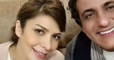 أصالة ومحمد رحيم فى 5 صور من داخل الاستديو أثناء العمل على أغنية جديدة