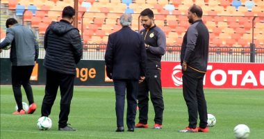 الزمالك ضد الترجى.. حمدى النقاز يقود تدريبات بطل تونس باستاد القاهرة "فيديو"