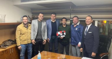 المصري يجدد تعاقده مع مدافعه الدولى كريم العراقي لثلاثة مواسم