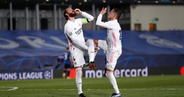 فاسكيز يكشف سر احتفاله الغريب مع راموس بثانى أهداف ريال مدريد فى شباك أتالانتا