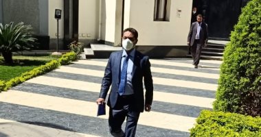 مندوبو الأندية يتوافدون على مقر اتحاد الكرة لحضور اجتماع "ضغط الدورى".. صور