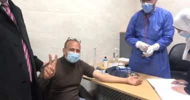 تطعيم 166 مواطنا من كبار السن وأصحاب الأمراض المزمنة بلقاح كورونا فى كفر الشيخ