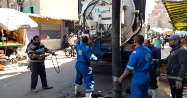 مياه القناة: نجاح حملة الملس والتطهير لشبكات الصرف للقضاء على المناطق الساخنة