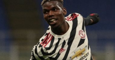 مانشستر يونايتد يحتفى بحصول بول بوجبا على جائزة رجل المباراة أمام ميلان