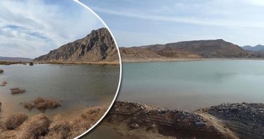 كيف نجحت مشاريع الدولة فى حجز ملايين الأمتار من مياه السيول بالصحراء الشرقية لاستخدامها فى الرى.. بحيرة القويح فازت بـ3 ملايين متر.. ووادى النخيل يحتوى 300 ألف.. والانتهاء قريبا من 5 مشاريع جديدة.. صور