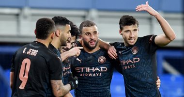 مانشستر سيتي يتأهل لنصف نهائي كأس الاتحاد الإنجليزي بثنائية ضد إيفرتون
