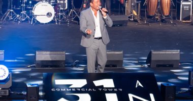 عمرو دياب يتآلق فى حفل إطلاق مشروع 31 North أول festival tower فى العاصمة الإدارية