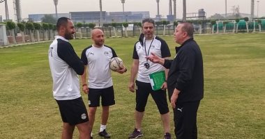 المنتخب الأولمبى يبدأ معسكره المفتوح باستاد القاهرة.. صور