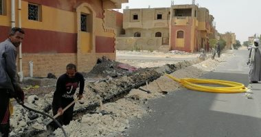 بدء العمل في الخطوط الرئيسية لشبكة الغاز المغذية لرأس غارب والخارجة