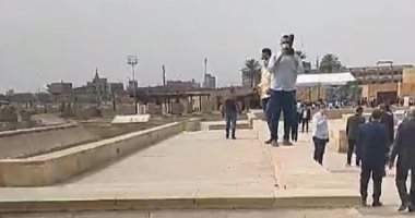 وزيرا التنمية المحلية والسياحة يفتتحان مسار العائلة المقدسة.. فيديو لايف