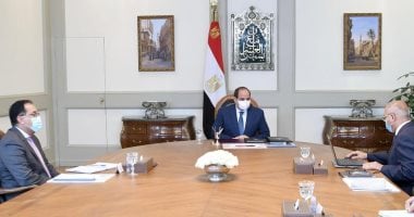 الرئيس السيسي يوجه بتطوير منظومة خدمات النقل البحرى