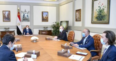 الرئيس السيسي يبحث التعاون المشترك مع "ألستوم" فى قطاع النقل العام ويوجه بزيادة نسب توطين الصناعة والتكنولوجيا مع الشركة الفرنسية.. "لافارج": نعتزم التوسع فى أنشطتنا وزيادة عدد موظفينا فى مصر