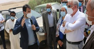 محافظ جنوب سيناء يتفقد محطة تموين السيارات بالهضبة 