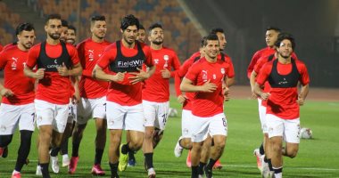 مران صباحى لمنتخب مصر غدا قبل السفر إلى كينيا