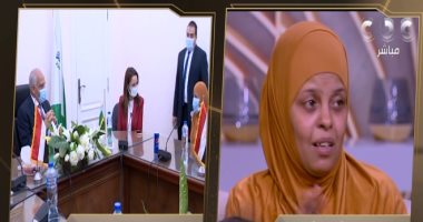 سيدة التروسيكل: الرئيس تحدث معى هاتفيا وقالى كل مشاكلك هتتحل انتى وبناتك الخمسة