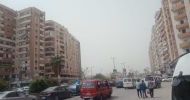 طقس حار على أسيوط ورياح محملة بالرمال والأتربة.. صور